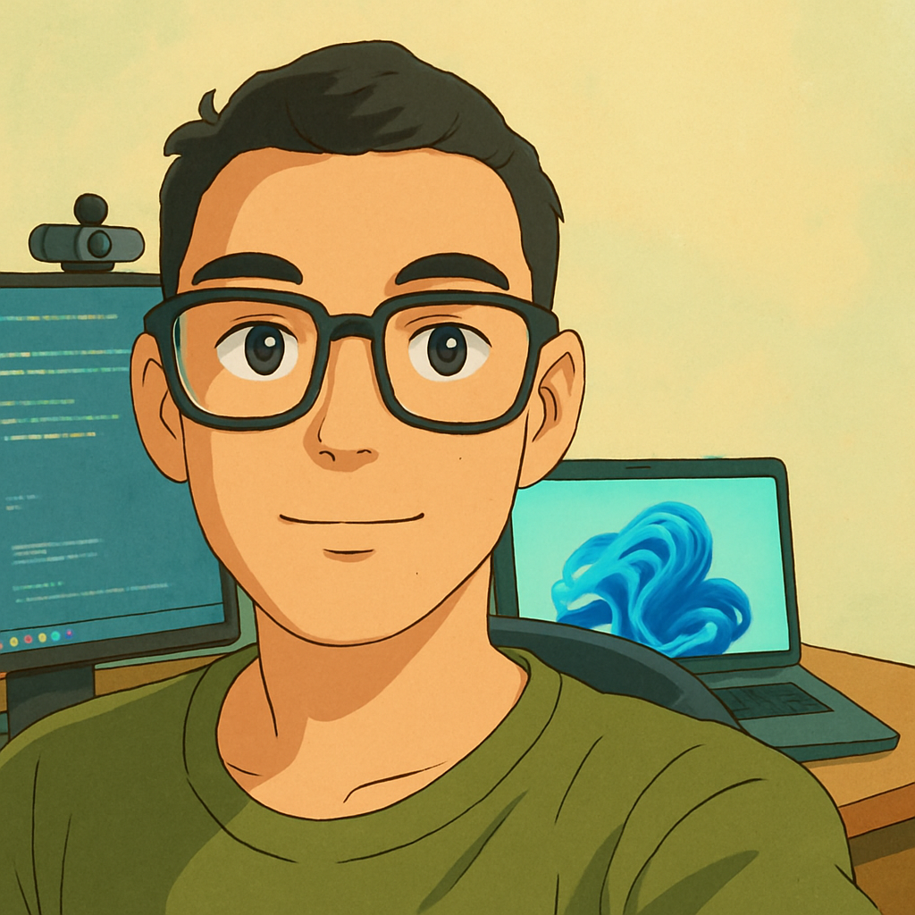 A picture of Aaron, the developer